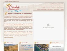 Tablet Screenshot of livikoapartments.gr